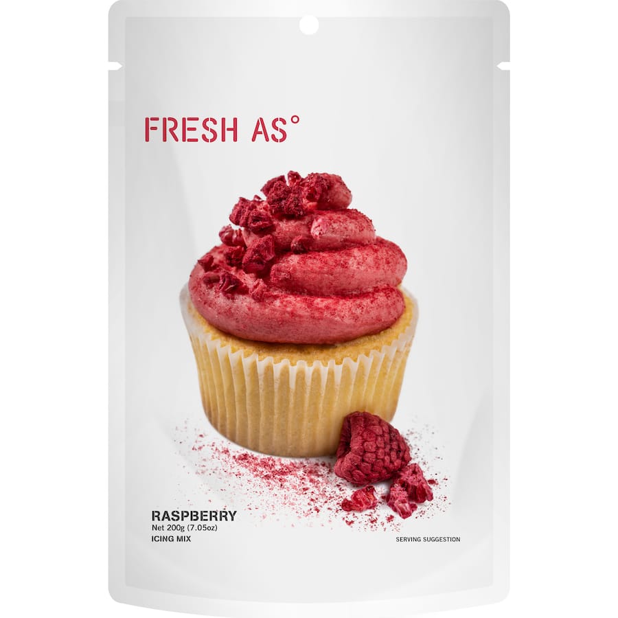 Fresh As Icing Mix Raspberry 200g