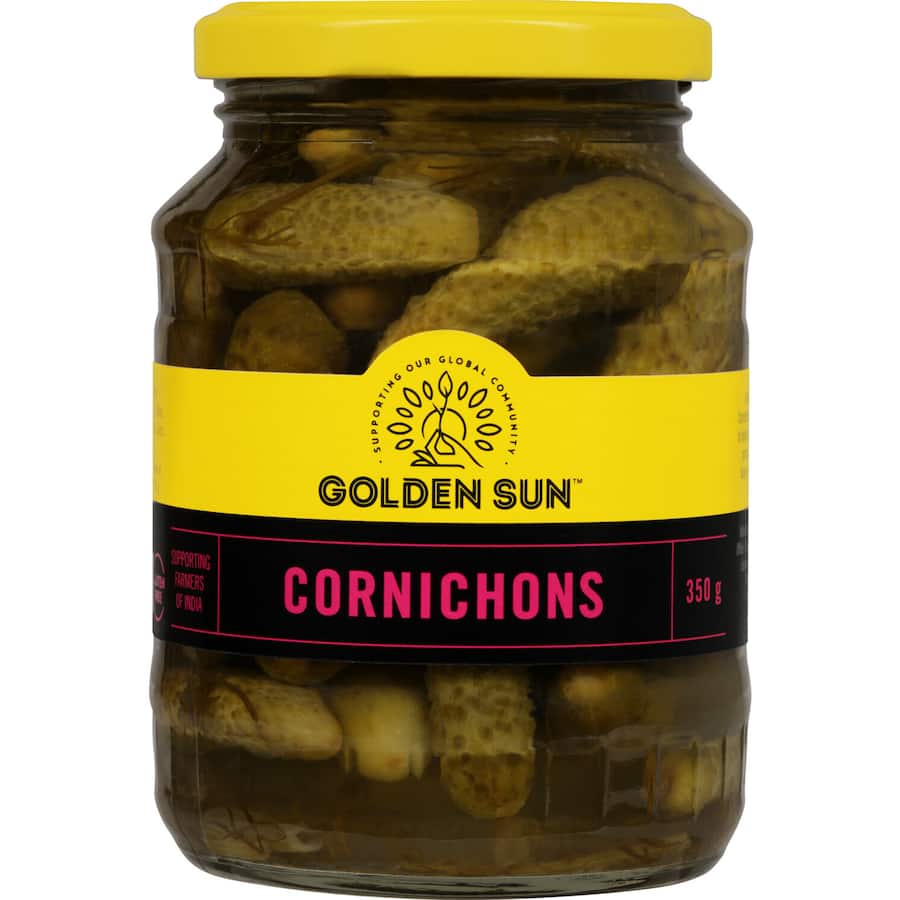 Golden Sun Cornichons Gluten Free 350g
