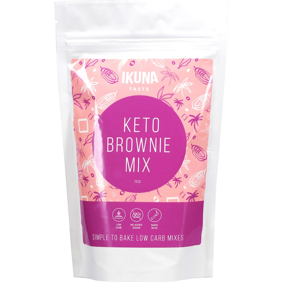 Ikuna Taste Keto Brownie Baking Mix  153g