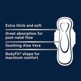 Libra Maternity Pads Extra Long With Wings 10pack