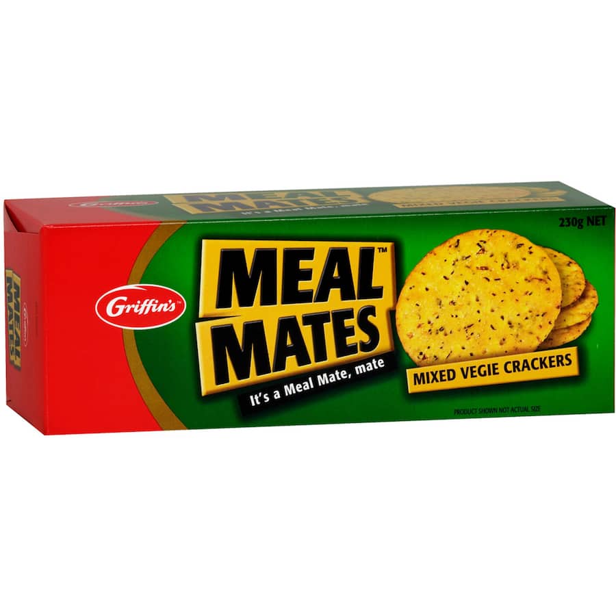 Griffins Meal Mates Crackers Vegetable 230g