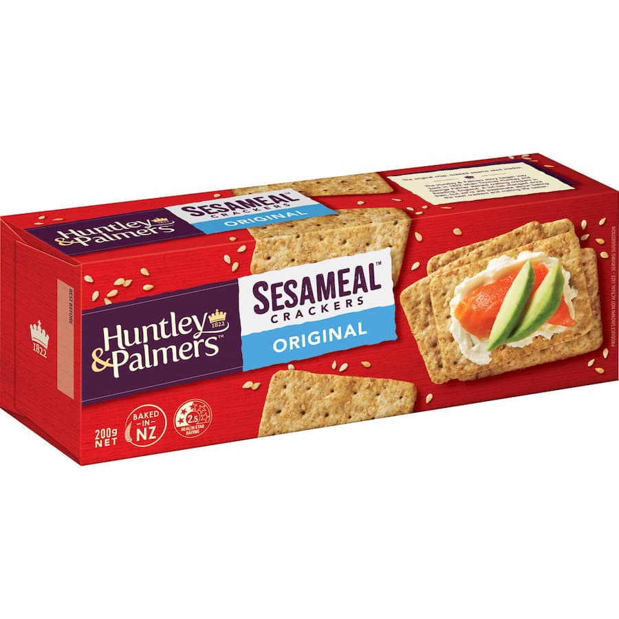 Huntley & Palmers Crackers Sesameal Original 200g
