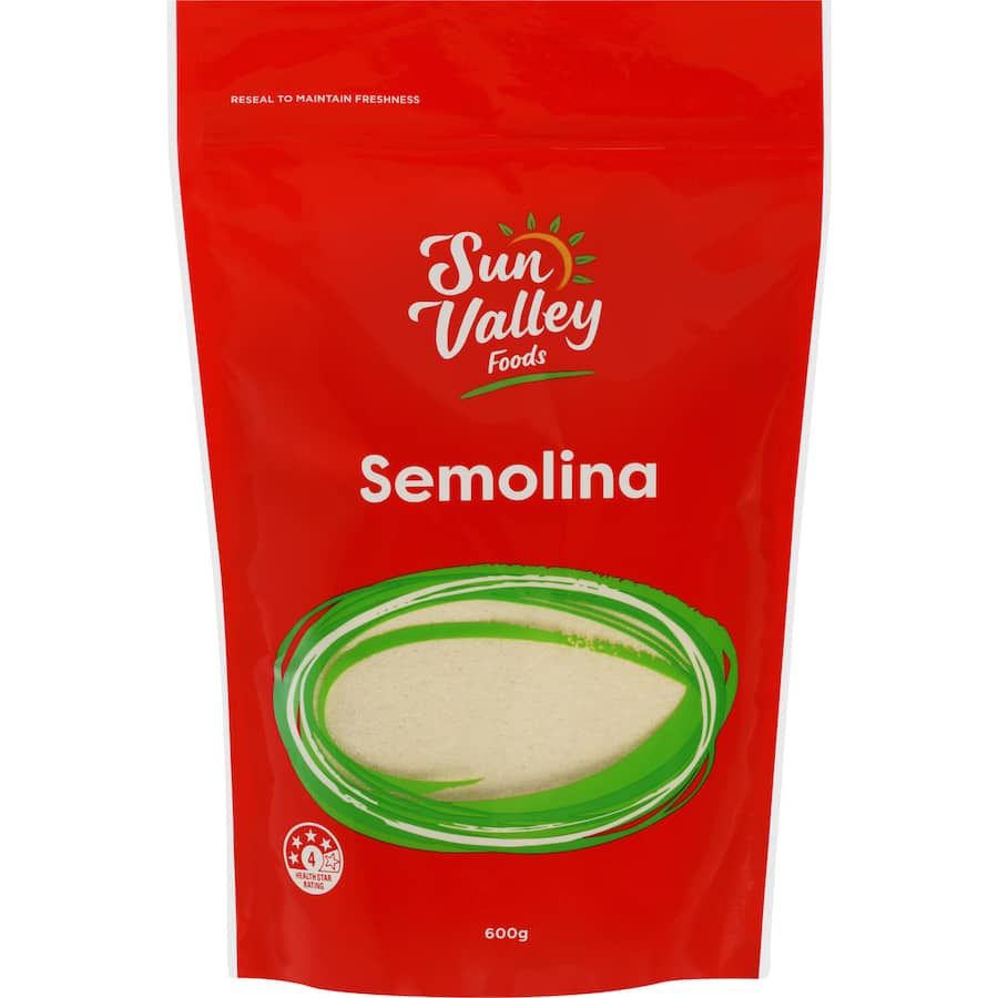 Sun Valley Foods Semolina Fine 600g
