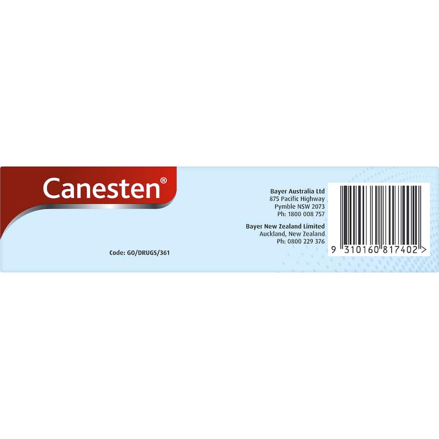 Canesten Athletes Foot Cream Clotrimazole 10mg/g 50g