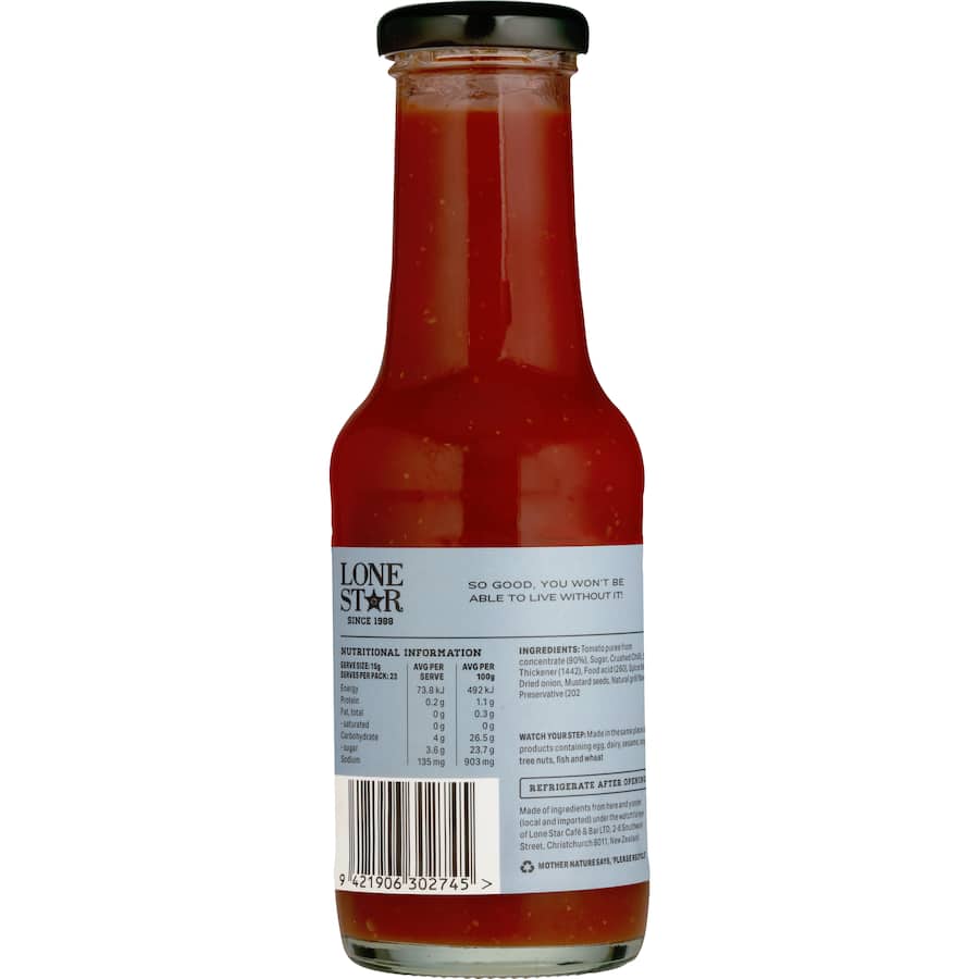 Lone Star Ketchup Campfire 300mL