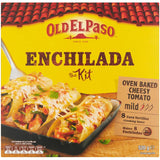 Old El Paso Enchilada Kit Oven Baked Cheesy Tomato 8 pack 520g