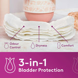 Poise Womens Continence Pads Extra Long Liners 22pack