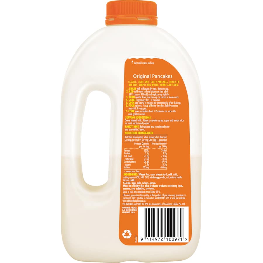 Edmonds Pancake Mix Shaker Original 350g