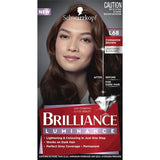 Schwarzkopf Brilliance Permanent Hair Colour L68 Cinnamon Brown
