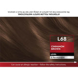 Schwarzkopf Brilliance Permanent Hair Colour L68 Cinnamon Brown