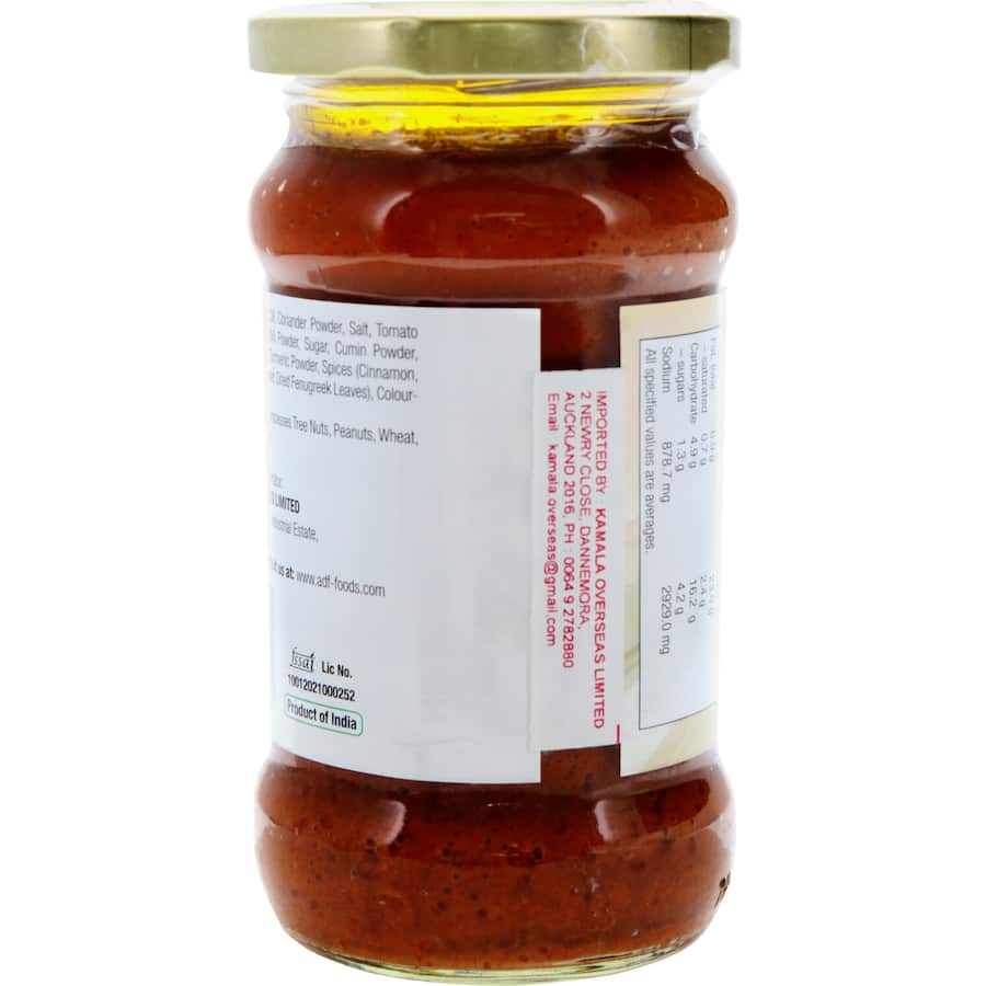 Ashoka Curry Paste Butter Chicken Mild Jar 300g