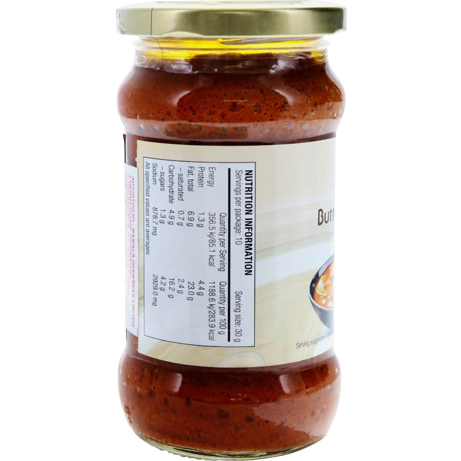 Ashoka Curry Paste Butter Chicken Mild Jar 300g