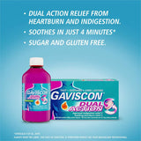 Gaviscon Dual Action Liquid Heartburn & Indigestion Relief Peppermint 300mL