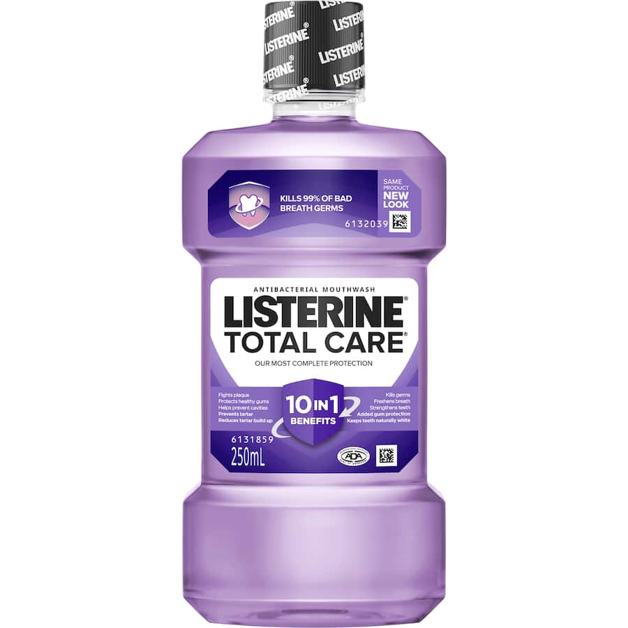 Listerine Mouthwash Total Care 10 In 1 250mL