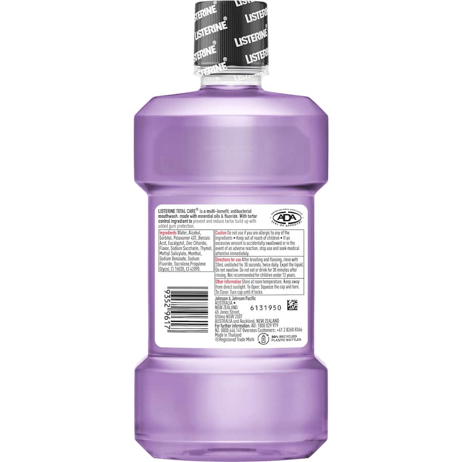 Listerine Mouthwash Total Care 10 In 1 250mL
