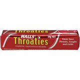 Halls Throaties Lozenges Original Stick 34g