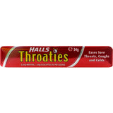 Halls Throaties Lozenges Original Stick 34g