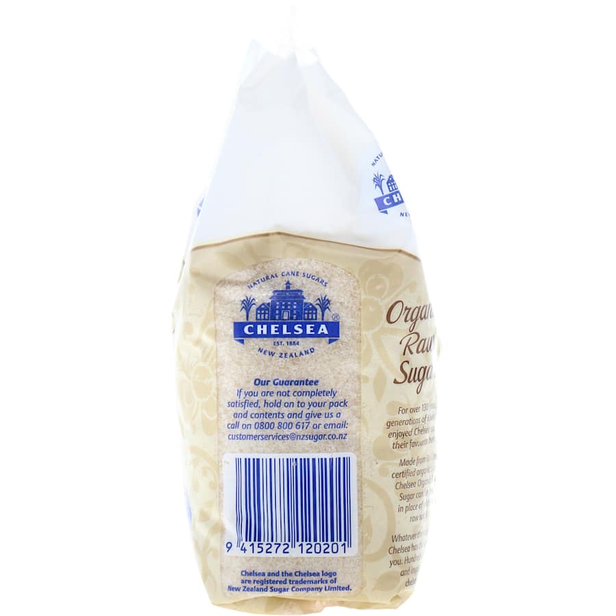 Chelsea Organic Sugar Raw 500g