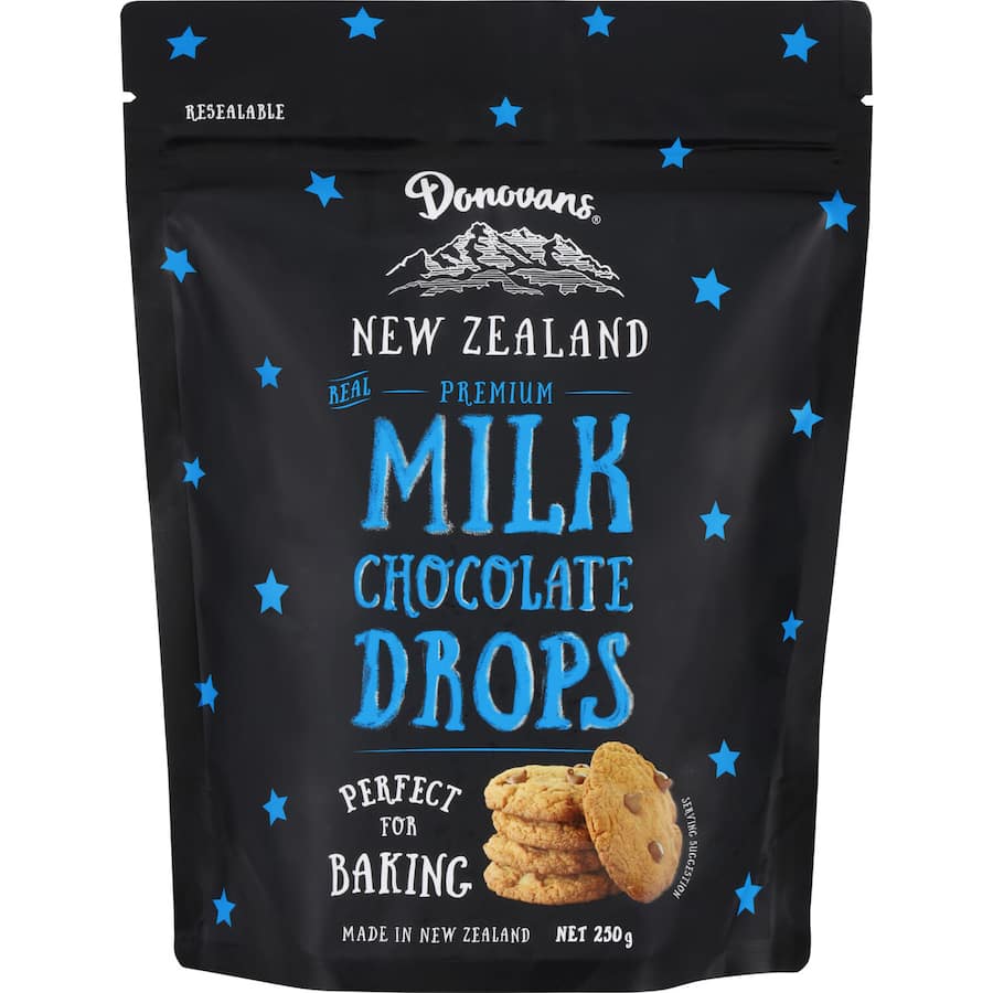 Donovans Chocolate Drops Milk 250g