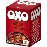 Oxo Beef Stock Cubes 71g 12pack