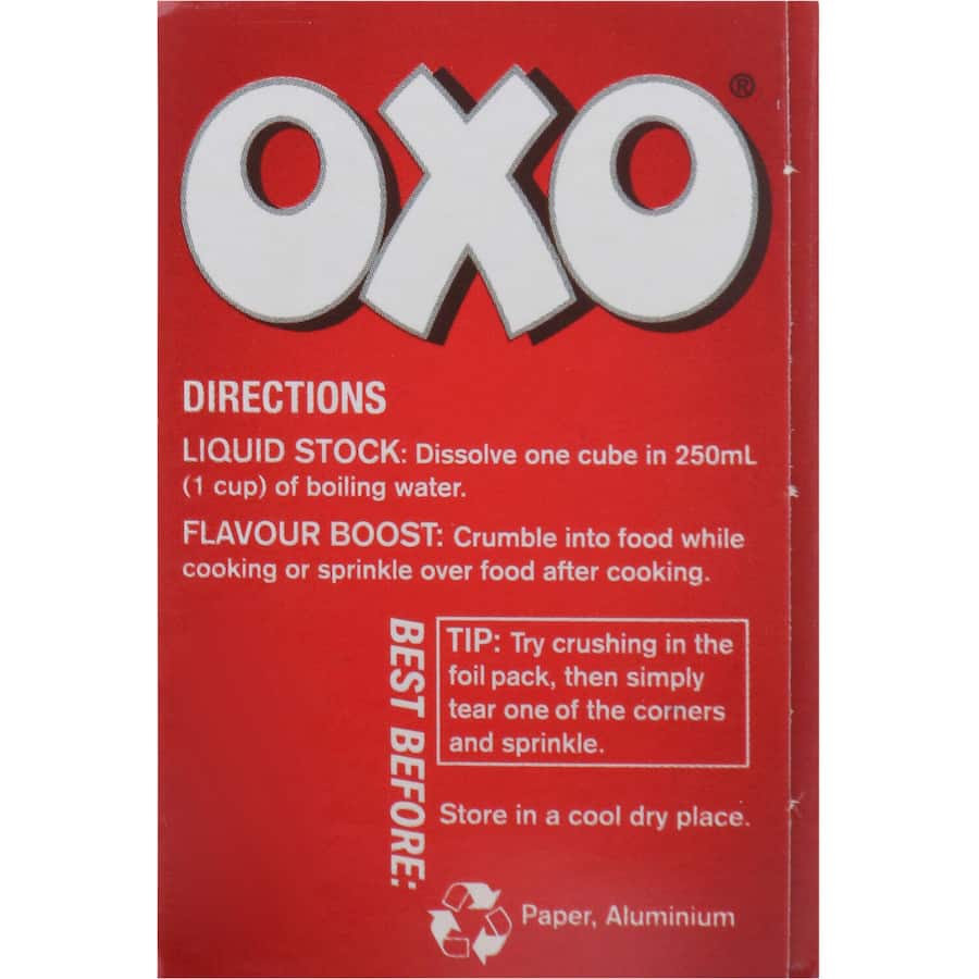 Oxo Beef Stock Cubes 71g 12pack