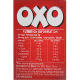 Oxo Beef Stock Cubes 71g 12pack