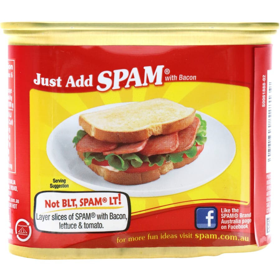 Hormel Spam With Bacon 340g