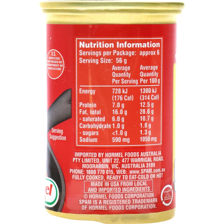 Hormel Spam With Bacon 340g
