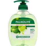Palmolive Antibacterial Liquid Hand Wash Odour Neutralising Lime Pump 250mL