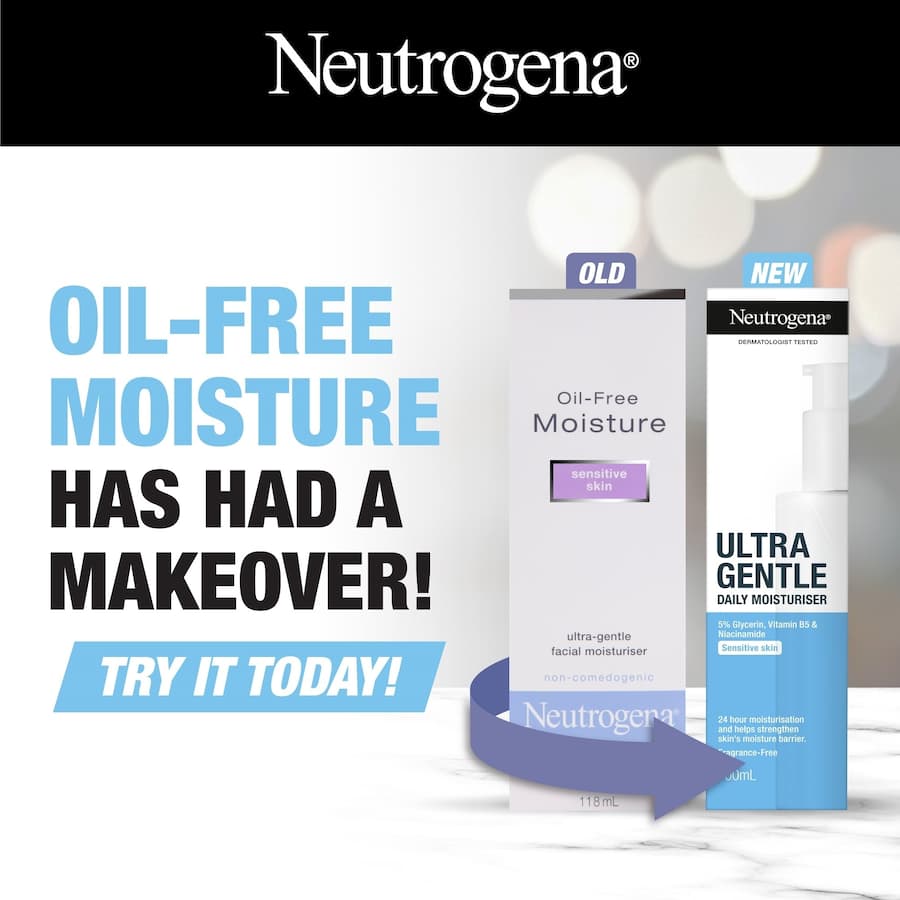 Neutrogena Moisturiser Ultra Gentle Daily 100mL