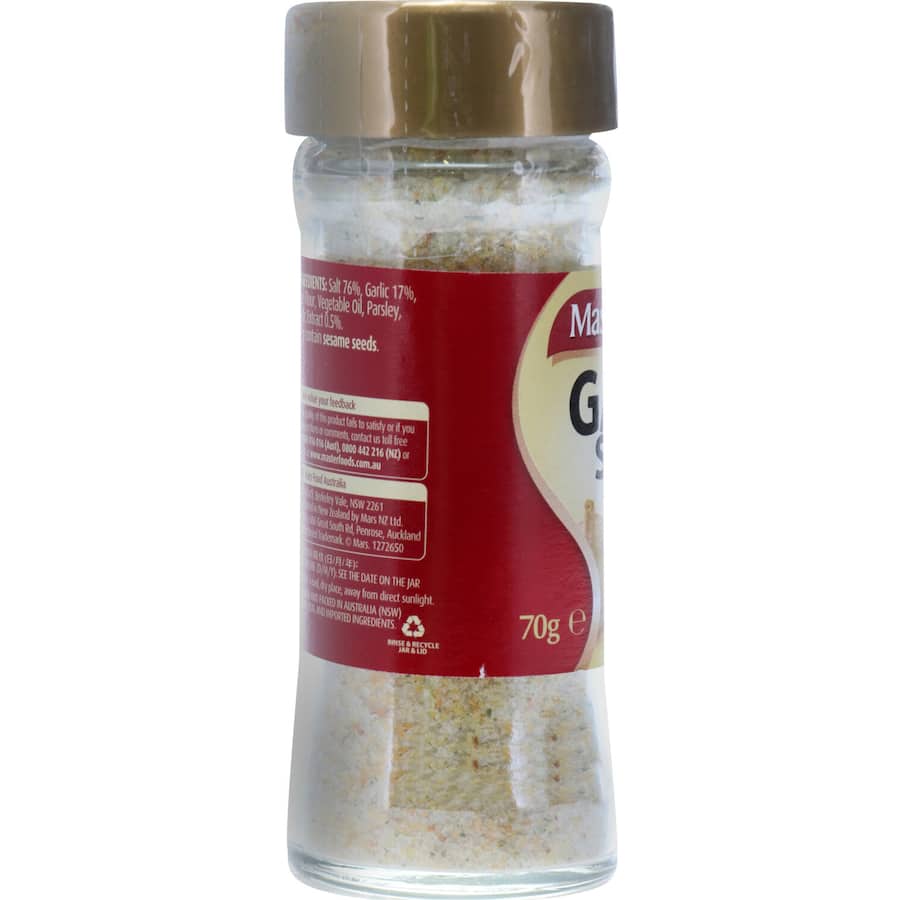 Masterfoods Garlic Salt  Shaker 70g