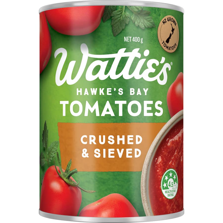 Watties Crushed & Sieved Tomatoes  Can 400g