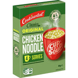 Continental Cup A Soup Instant Soup Chicken Noodle 40g 4pack