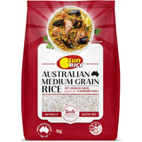 Sunrice White Rice Calrose Medium Grain 1kg
