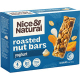 Nice & Natural Nut Bars Yoghurt 6pk 192g