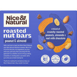 Nice & Natural Nut Bars Peanut & Almond 6pk 192g