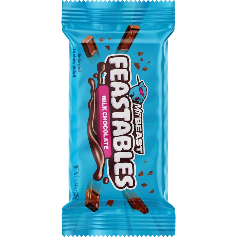 Feastables Mr Beast Chocolate Bar Milk Chocolate 35g