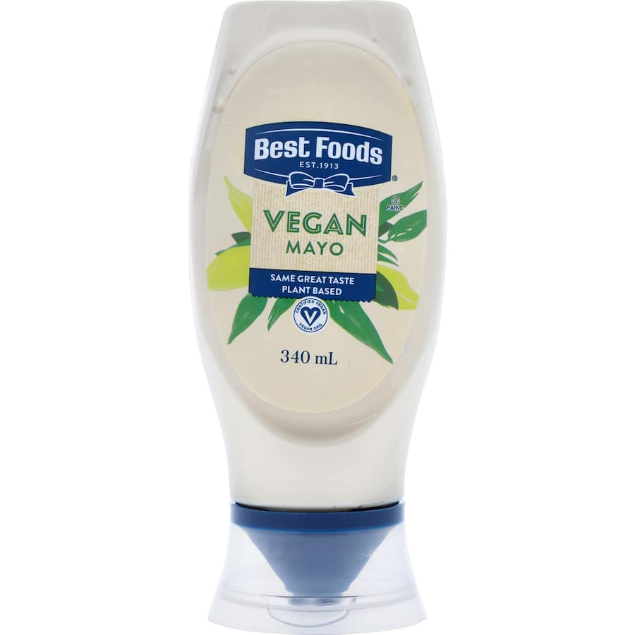 Best Foods Vegan Mayonnaise  Squeeze bottle 340mL