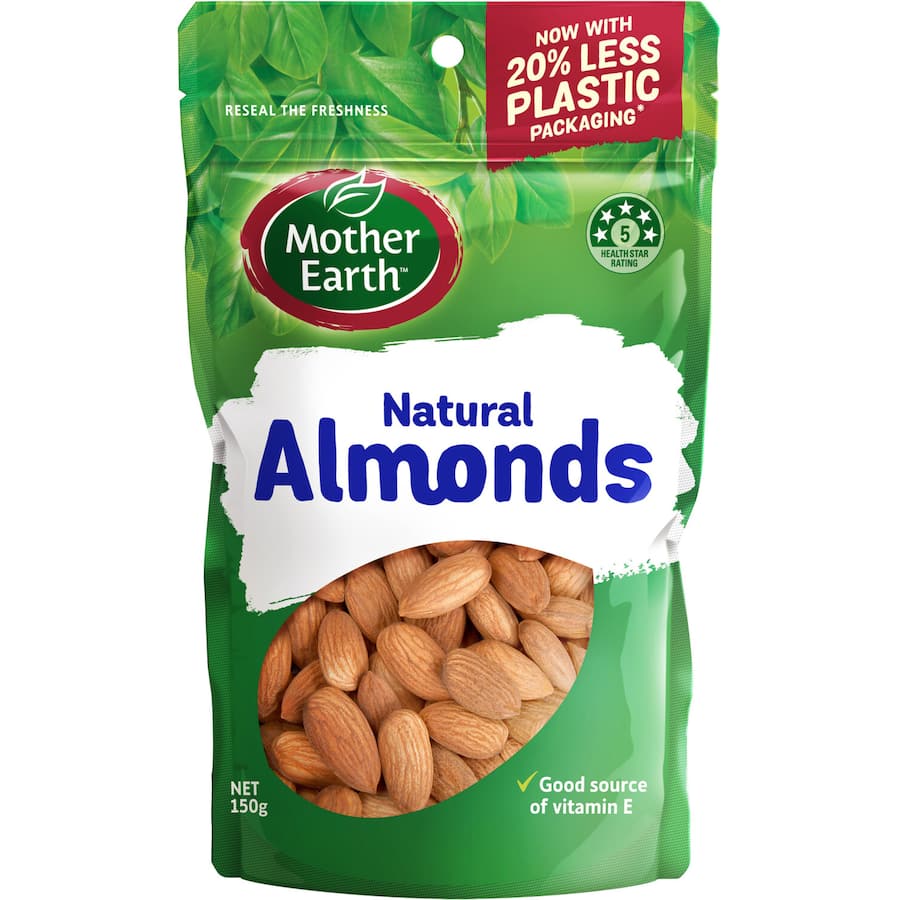 Mother Earth Almonds Natural 150g