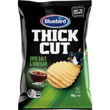 Bluebird Thick Cut Potato Chips Salt & Vinegar 150g