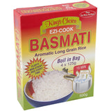 Kings Choice Basmati Rice Boil In Bag 4 X 125g 500g