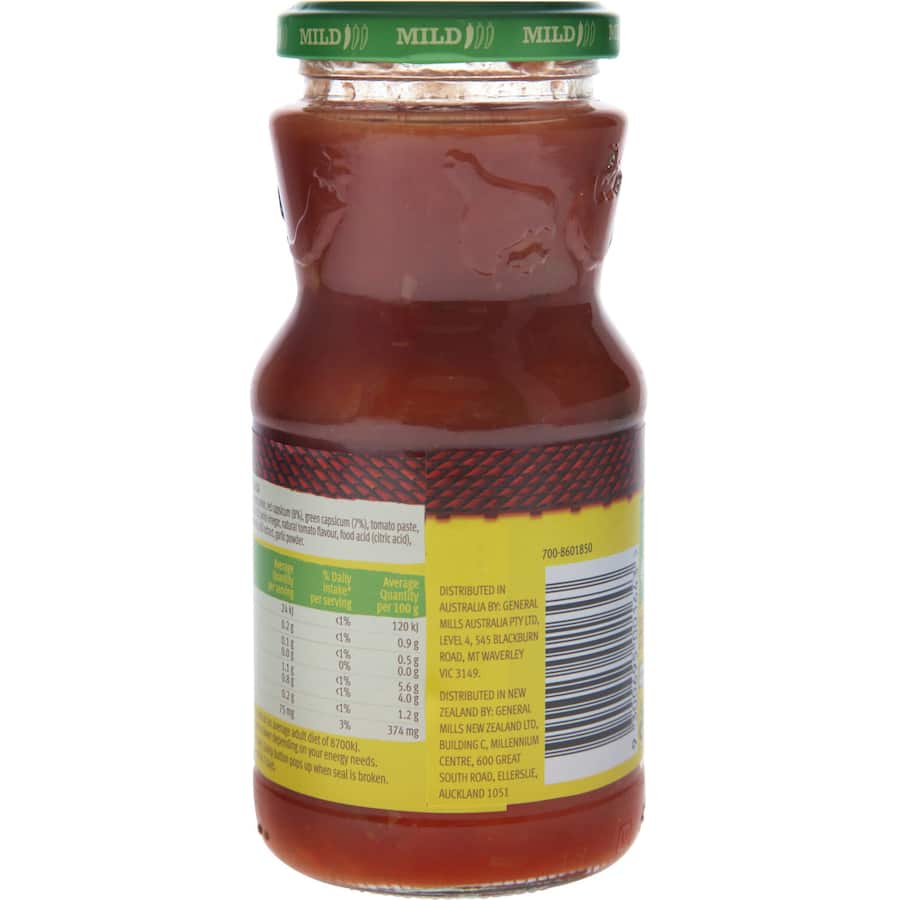 Old El Paso Salsa Mild Chunky Jar 375g