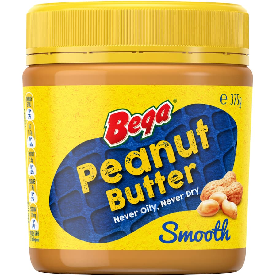 Bega Peanut Butter Smooth 375g