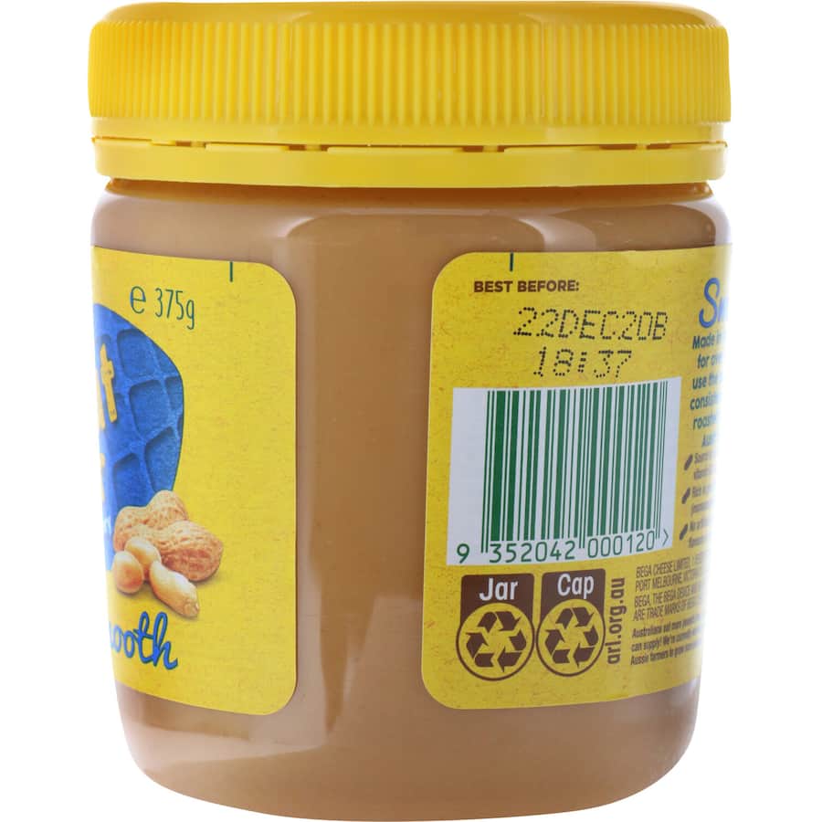 Bega Peanut Butter Smooth 375g