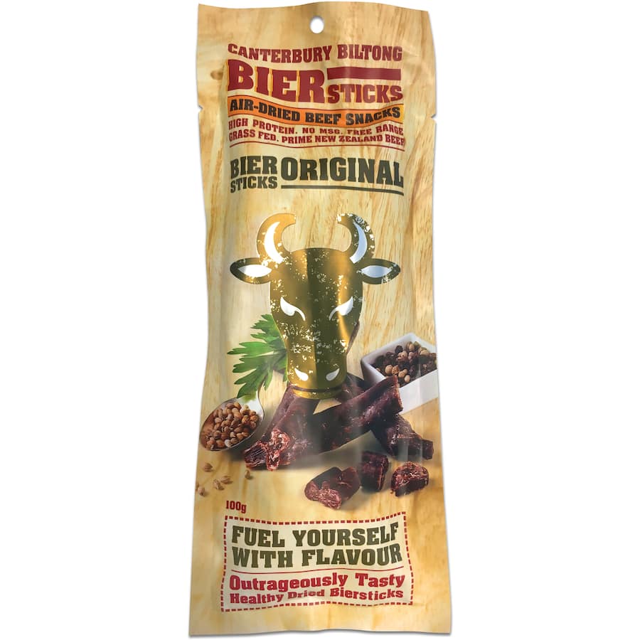 Canterbury Biltong Biersticks Original 100g