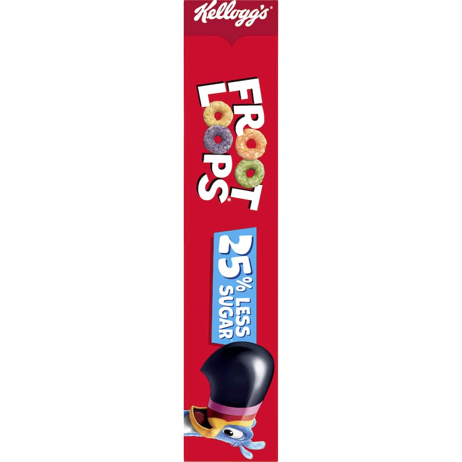 Kellogg's Froot Loops Cereal 25% Less Sugar 265g