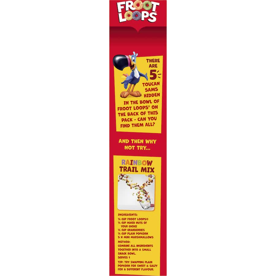 Kellogg's Froot Loops Cereal 25% Less Sugar 265g