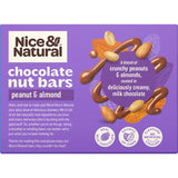 Nice & Natural Nut Bars Choc Peanut & Almond 6pk 180g