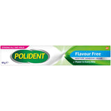 Polident Denture Adhesive Cream Flavour Free Tube 60g