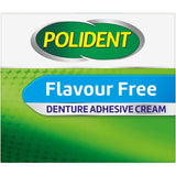 Polident Denture Adhesive Cream Flavour Free Tube 60g